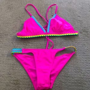 Pink bikini set size medium